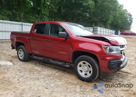 2021 Chevrolet Colorado из США, поврежденный, VIN 1GCGSBEA9M1293385